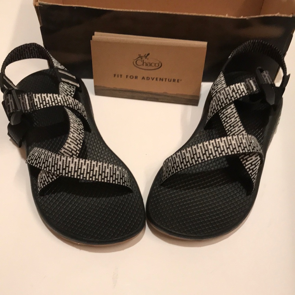 NWT CHACO ZCLOUD PENNY BLACK 6 sandals water walk
